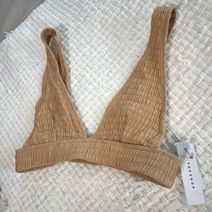 Topshop Tan Bralette